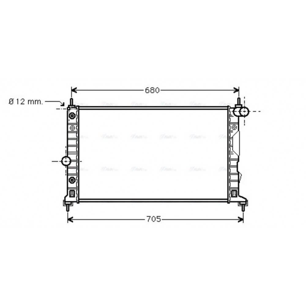 Image for AVA Cooling - Radiator