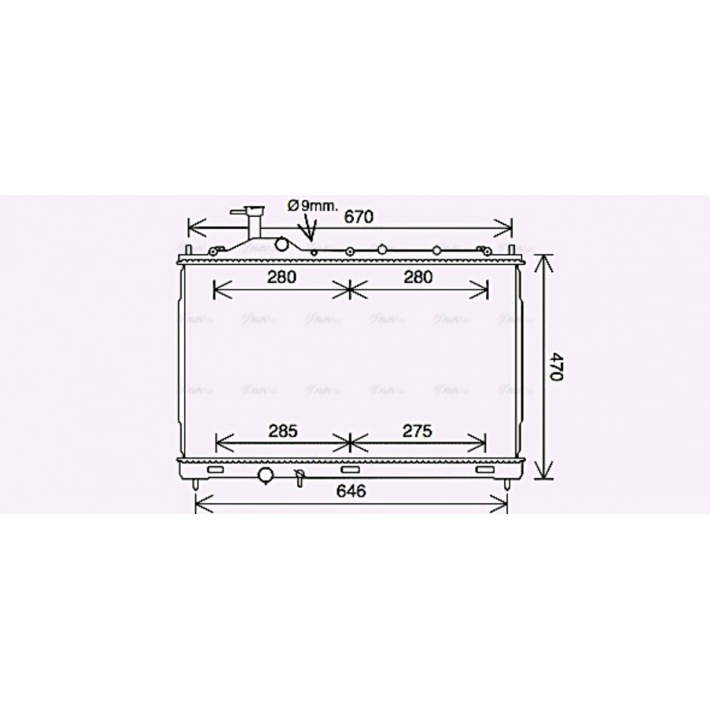 Image for AVA Cooling - Radiator