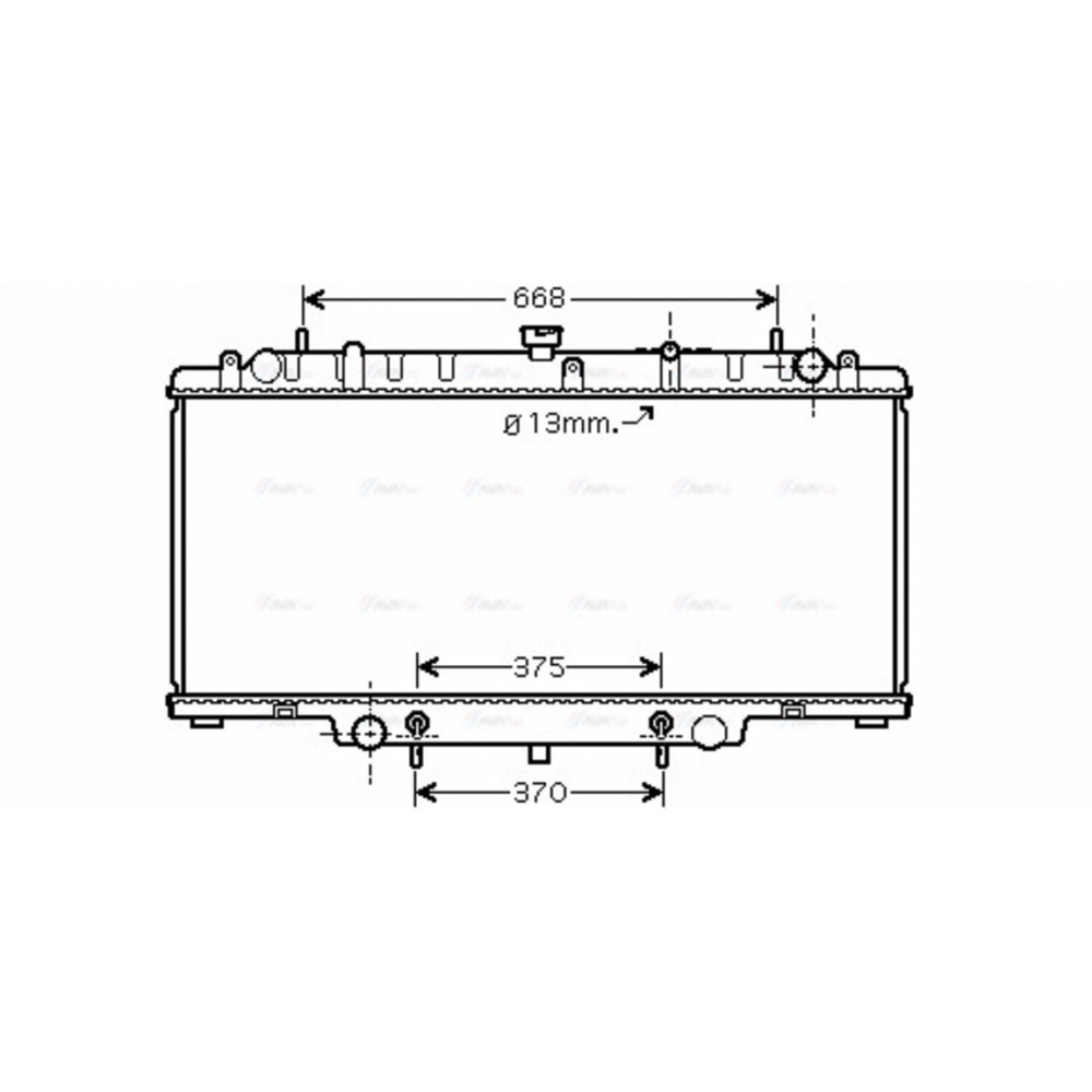 Image for AVA Cooling - Radiator