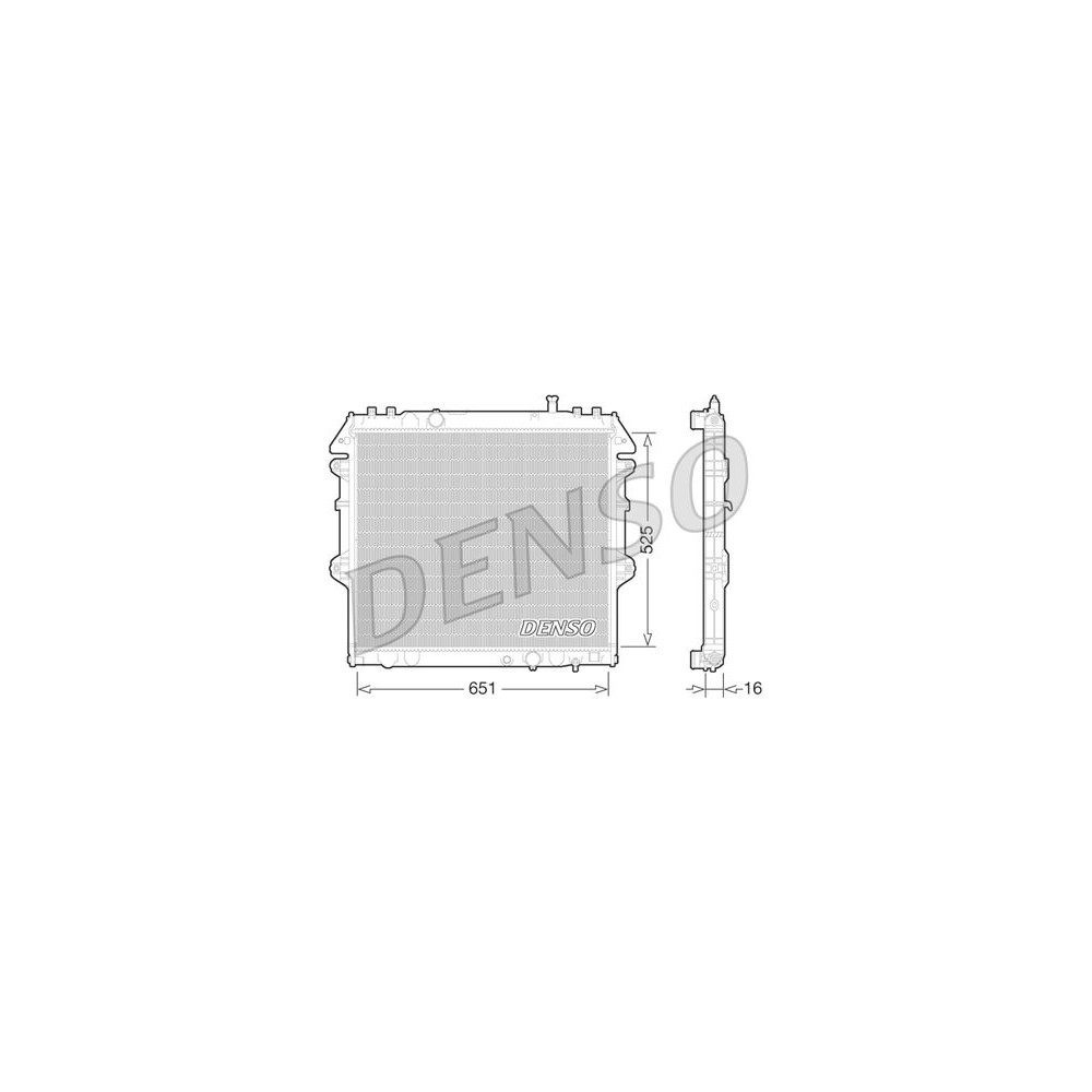 Image for Denso Radiator DRM50069