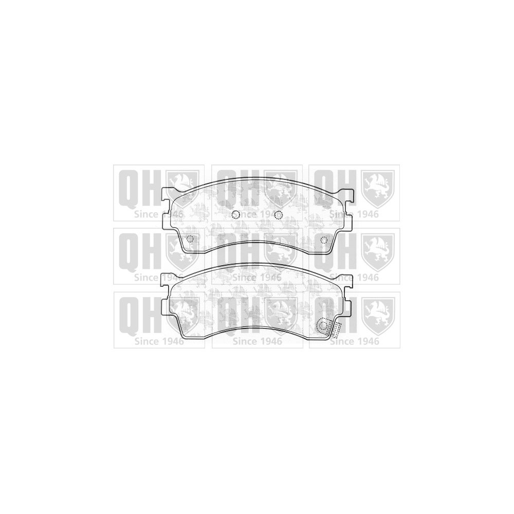 Image for QH BP1235 Brake Pad Set