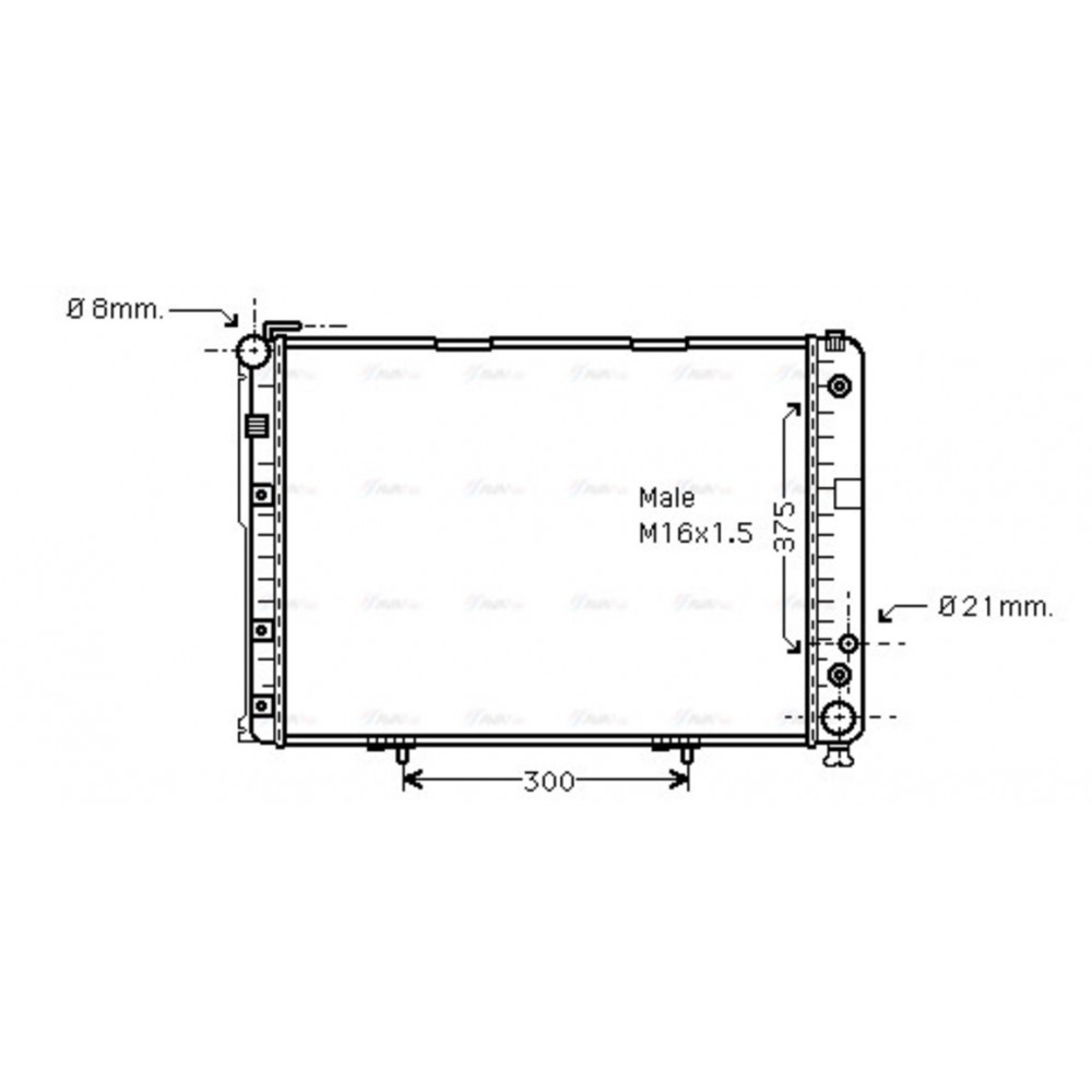 Image for AVA Cooling - Radiator