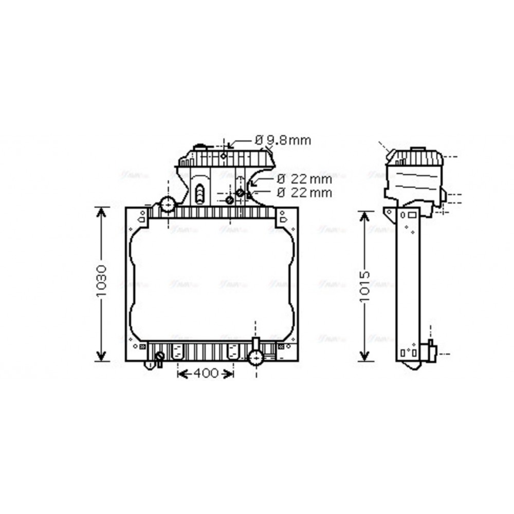 Image for AVA Cooling - Radiator