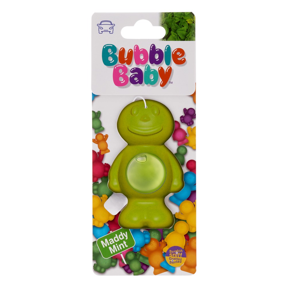 Image for Bubble Baby Carded Membrane Air Freshener Mint