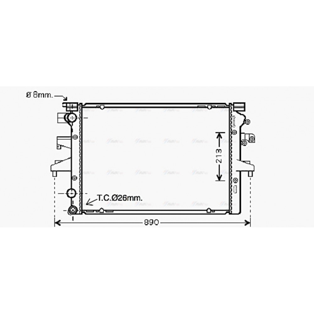 Image for AVA Cooling - Radiator