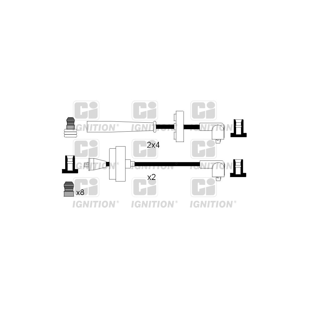 Image for CI XC823 Ignition Lead Set