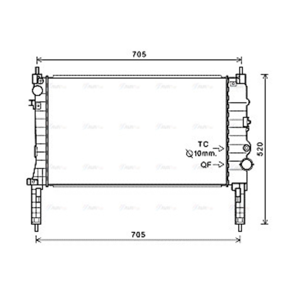 Image for AVA Cooling - Radiator