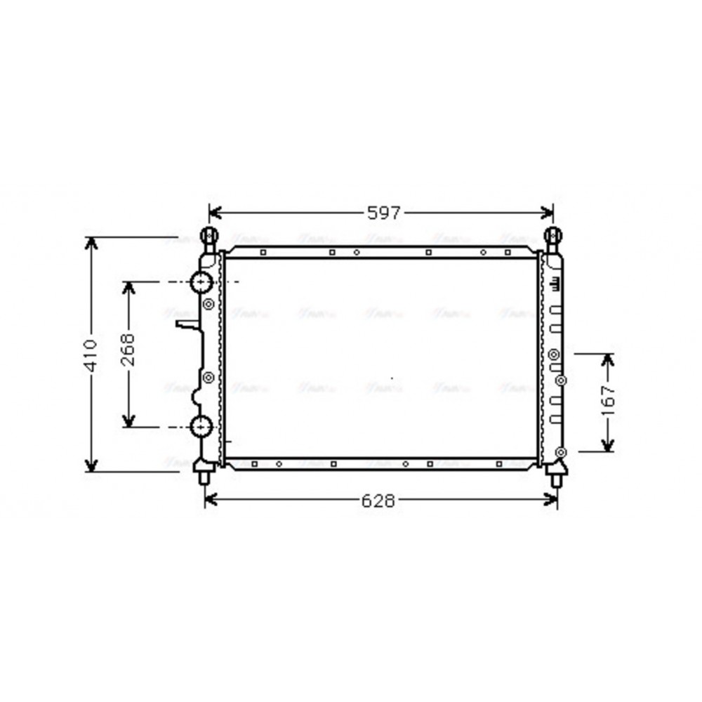 Image for AVA Cooling - Radiator