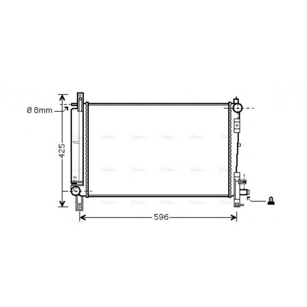 Image for AVA Cooling - Radiator