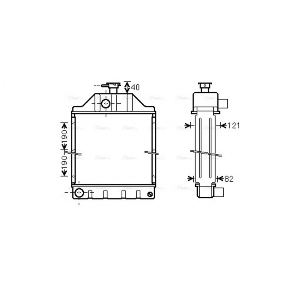 Image for AVA Cooling - Radiator