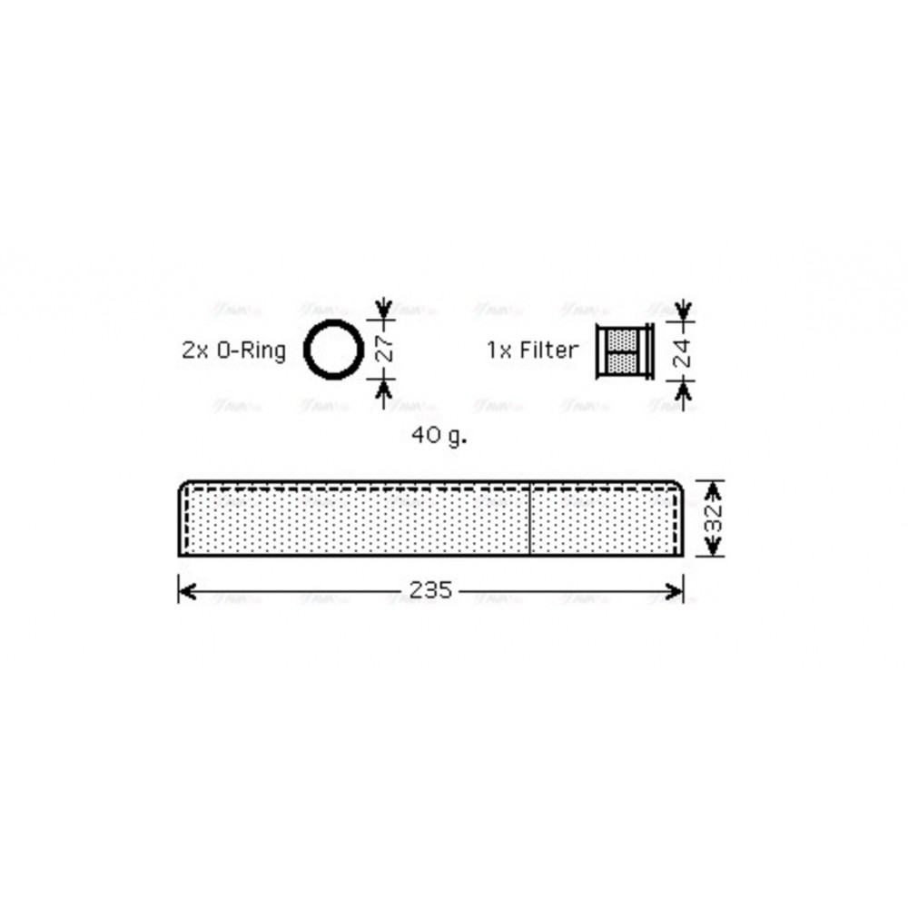 Image for AVA Cooling - Receiver Dryer