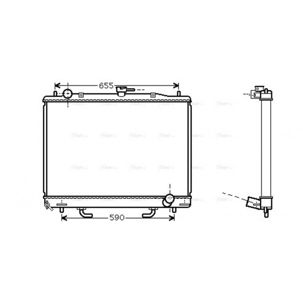 Image for AVA Cooling - Radiator