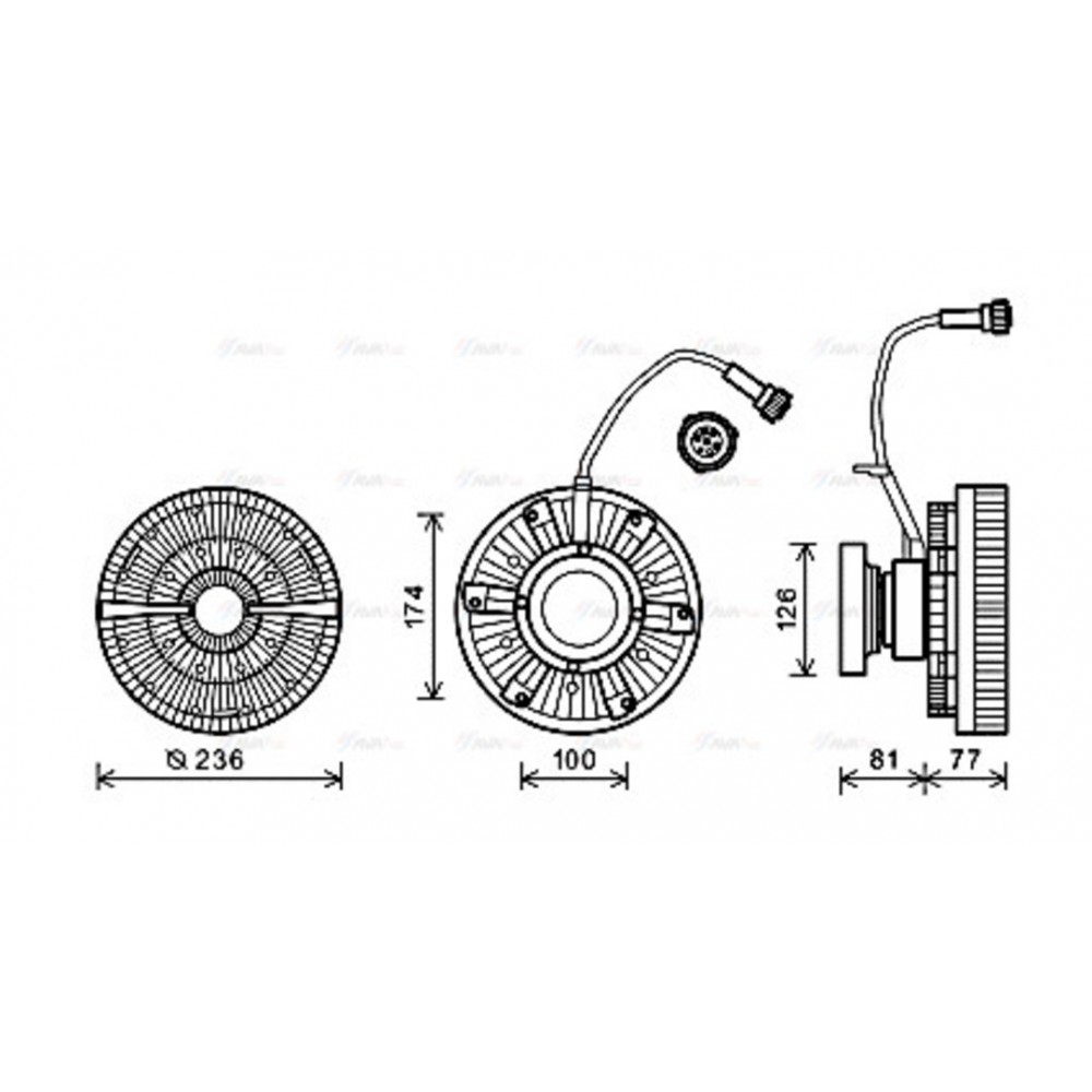 Image for AVA Cooling - Fan Clutch