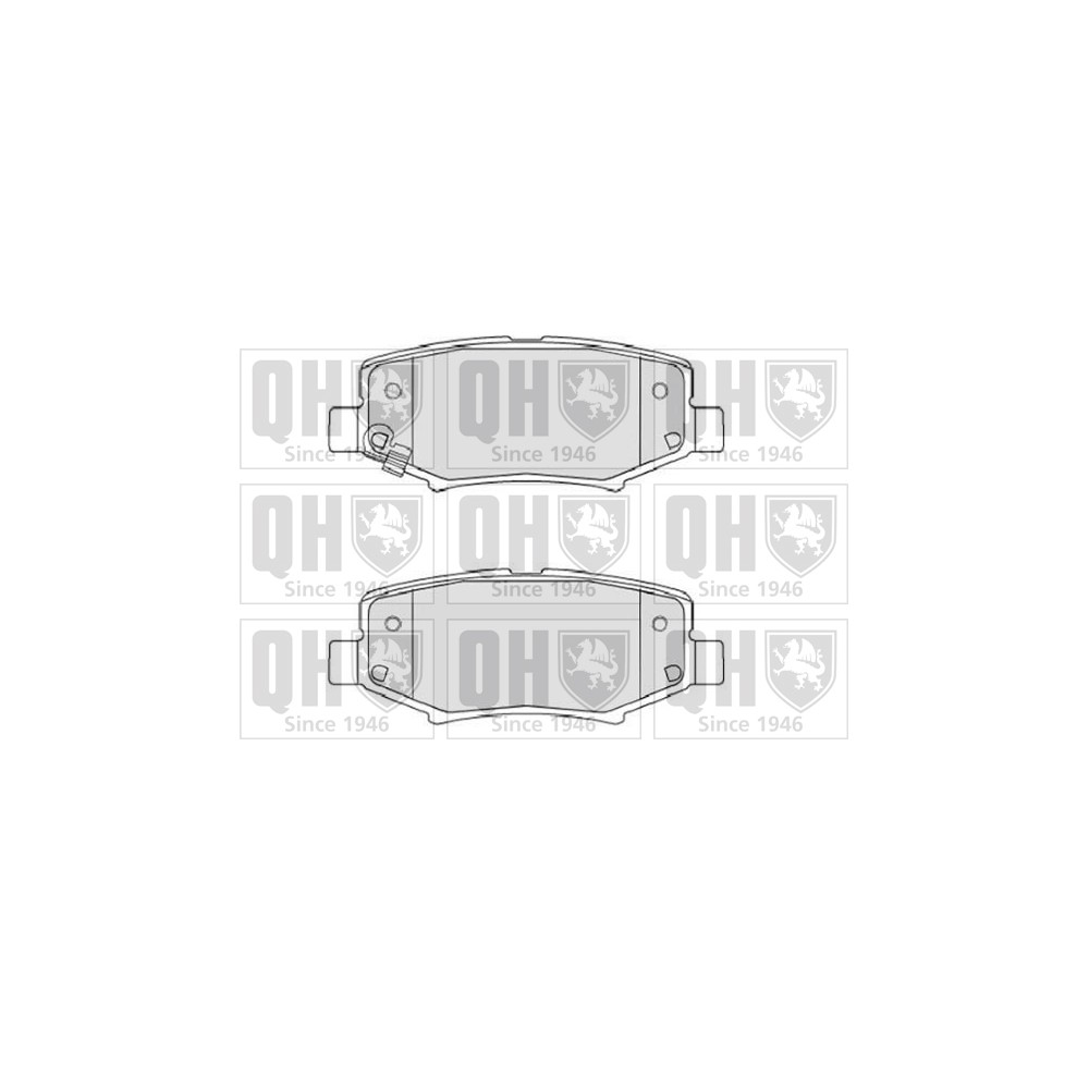 Image for QH BP1707 Brake Pad Set