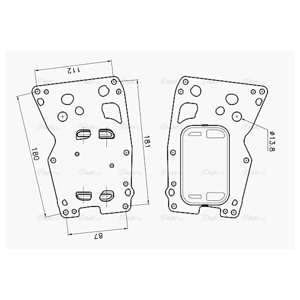 Image for AVA Cooling - Oil Cooler