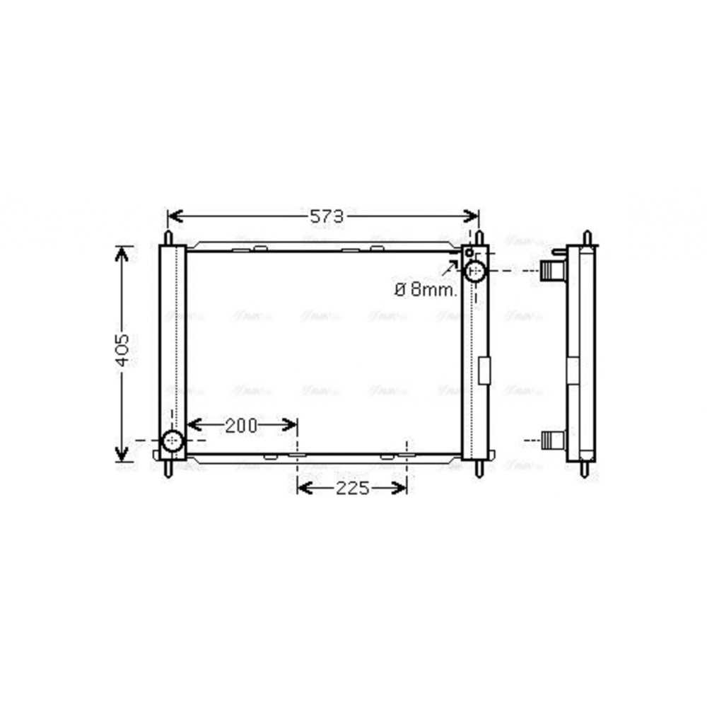 Image for AVA Cooling - Radiator