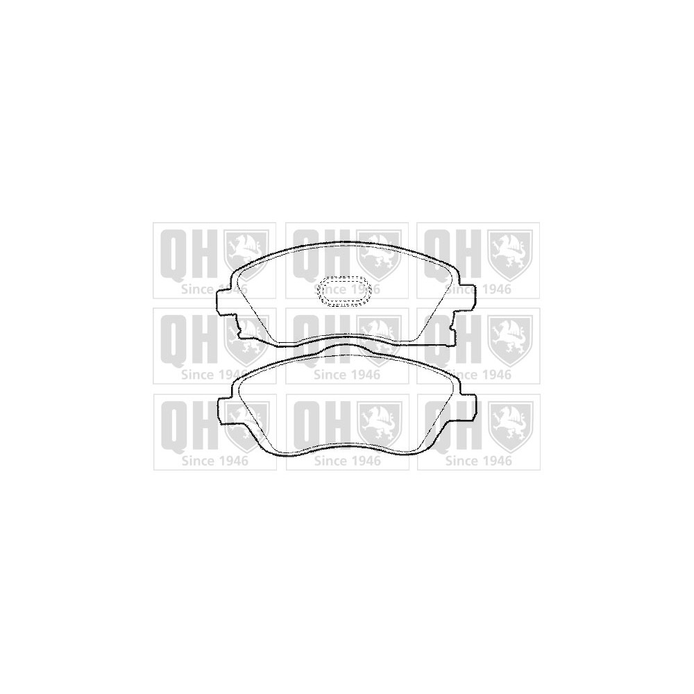 Image for QH BP1259 Brake Pad Set