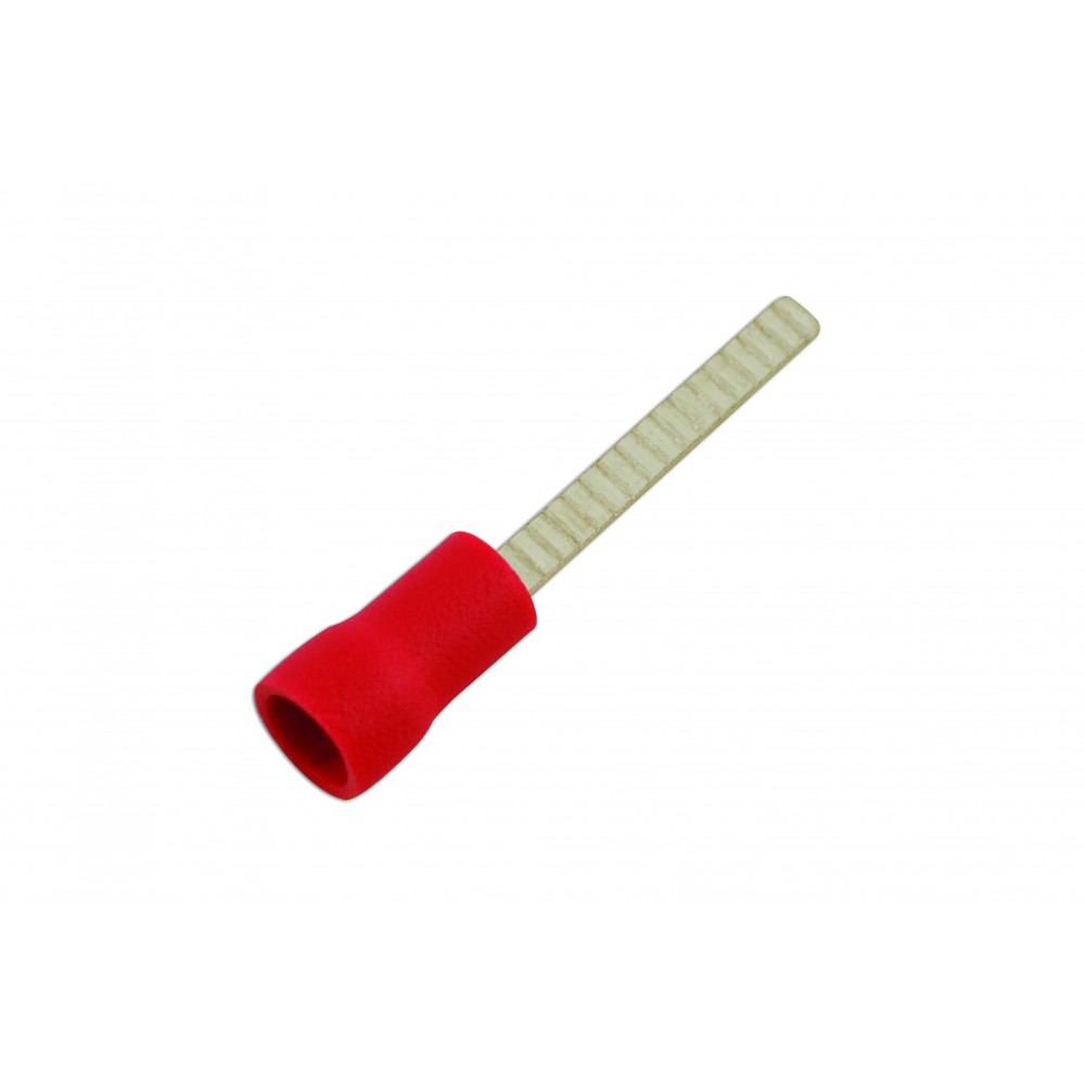 Image for Connect 30136 Male Blade 2.3mm Red Pk 100