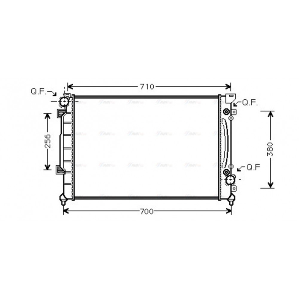 Image for AVA Cooling - Radiator