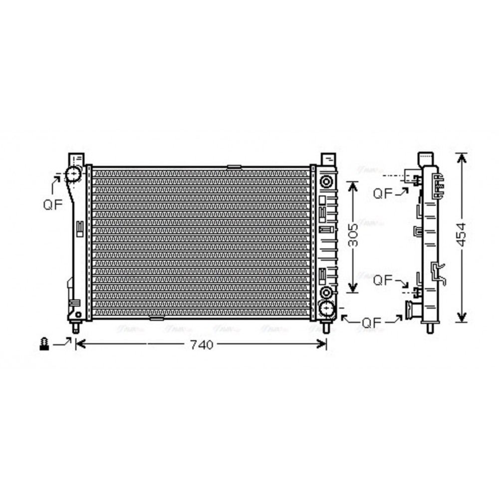 Image for AVA Cooling - Radiator