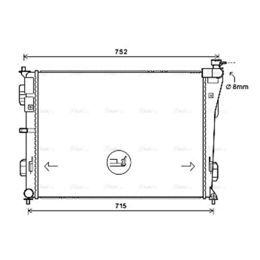 Image for AVA Cooling - Radiator