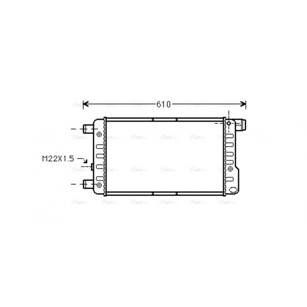 Image for AVA Cooling - Radiator