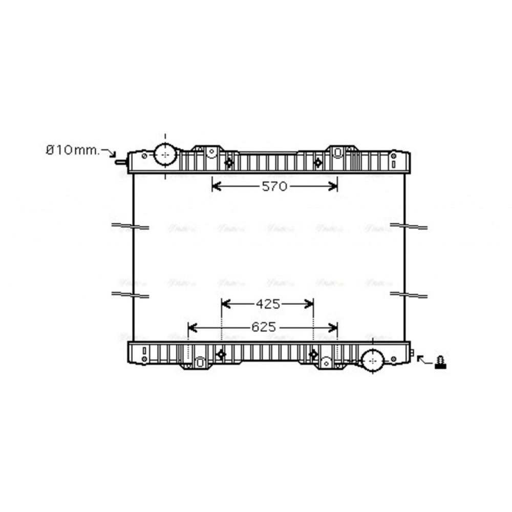 Image for AVA Cooling - Radiator