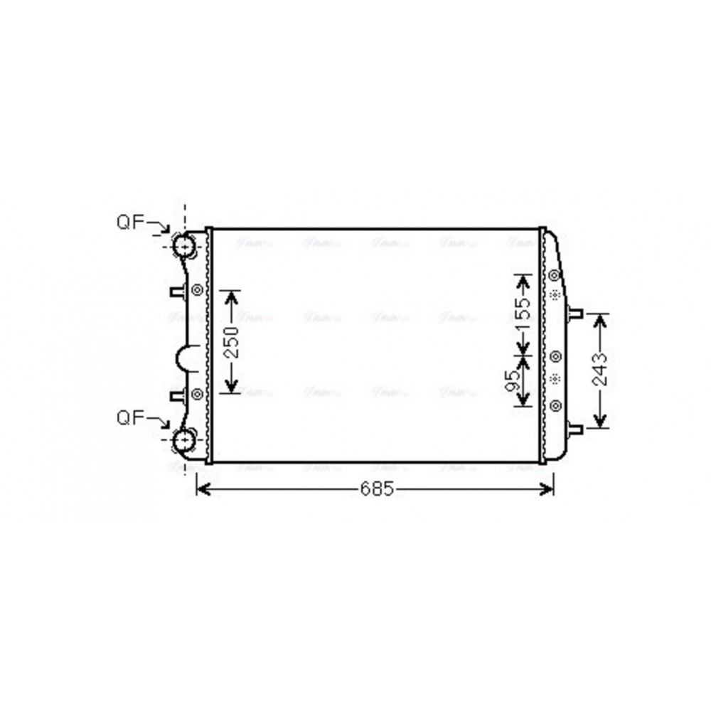 Image for AVA Cooling - Radiator