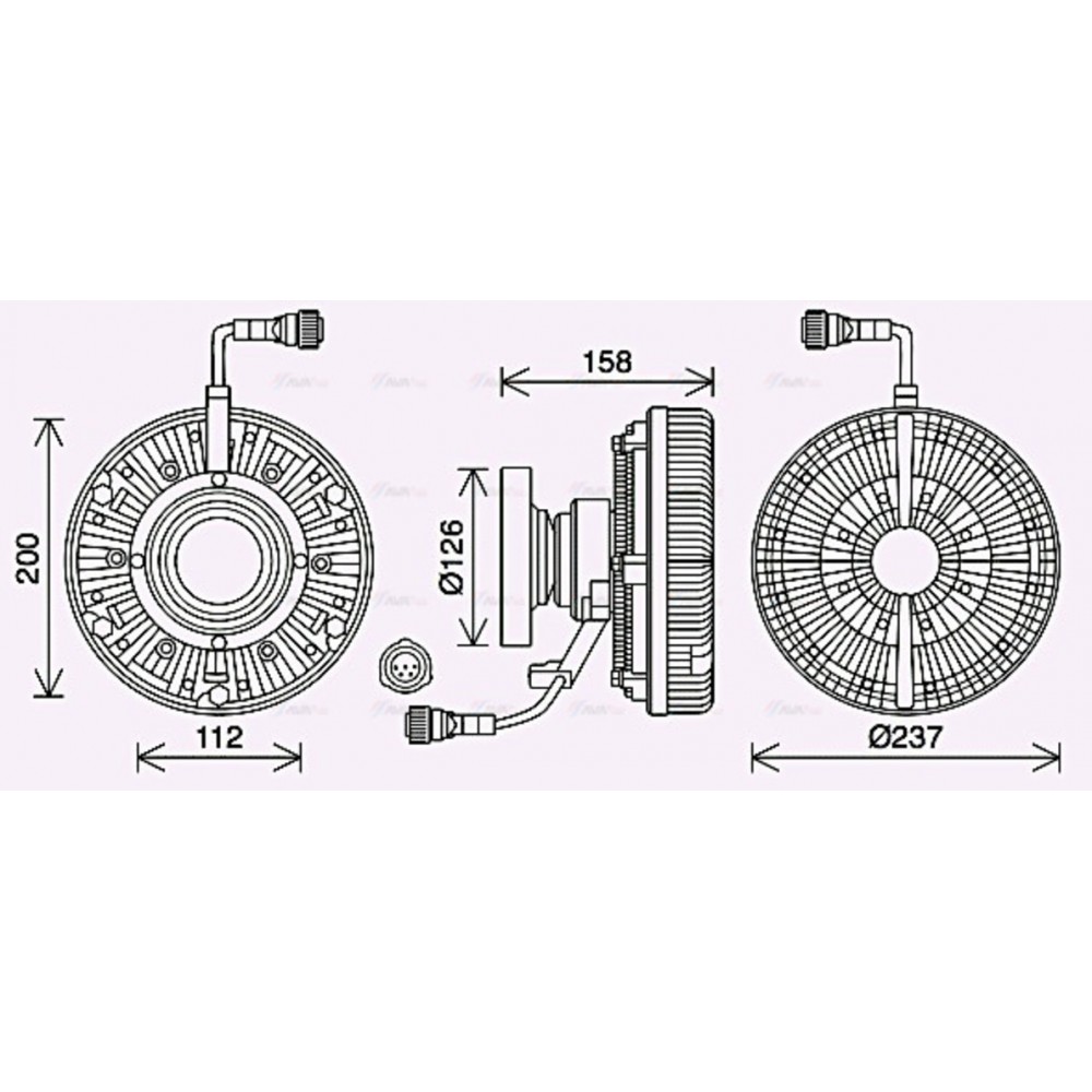 Image for AVA Cooling - Fan Clutch