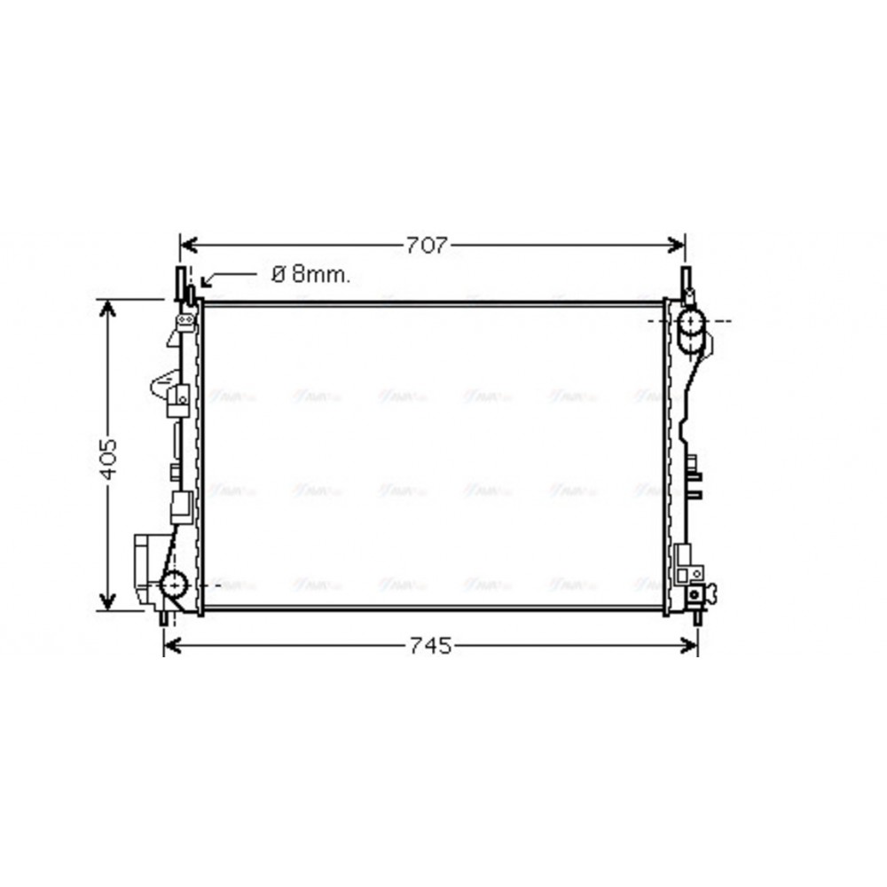 Image for AVA Cooling - Radiator