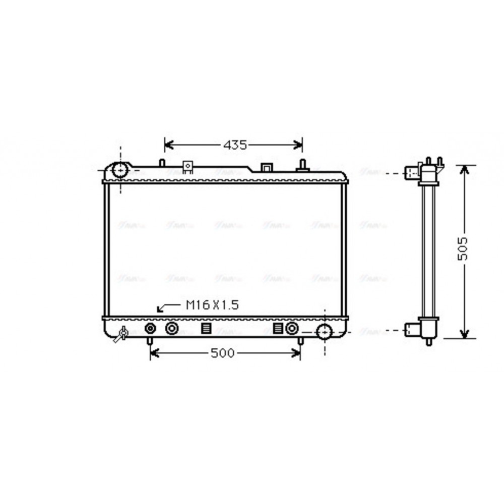 Image for AVA Cooling - Radiator