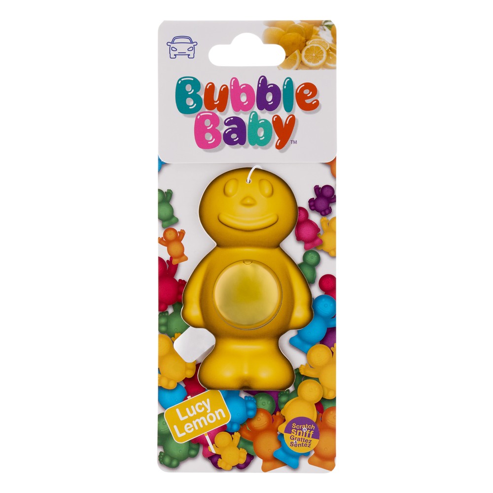 Image for Bubble Baby Carded Membrane Air Freshener Lemon