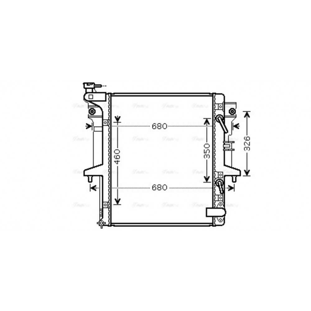 Image for AVA Cooling - Radiator