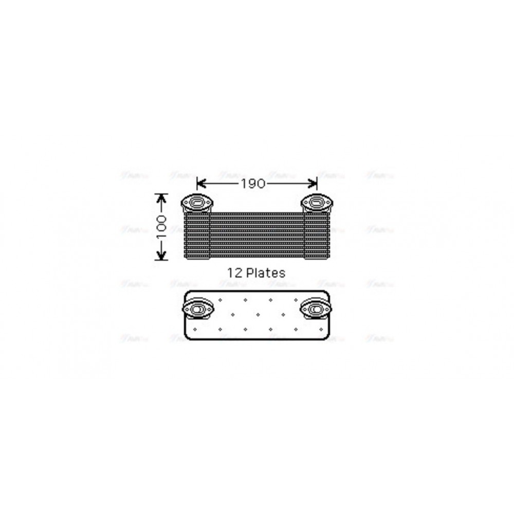 Image for AVA Cooling - Oil Cooler