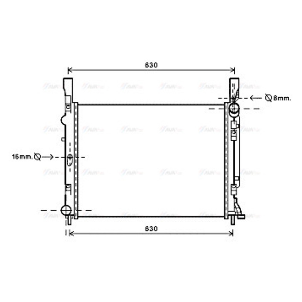 Image for AVA Cooling - Radiator