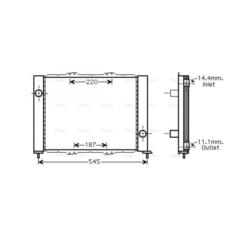 Image for AVA Cooling - Radiator