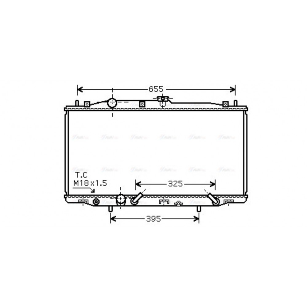 Image for AVA Cooling - Radiator