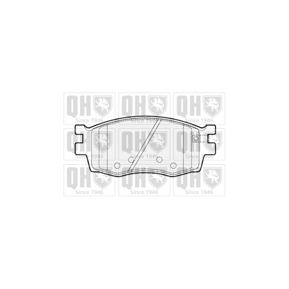 Image for QH BP1537 Brake Pad Set