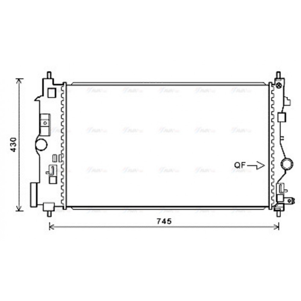 Image for AVA Cooling - Radiator