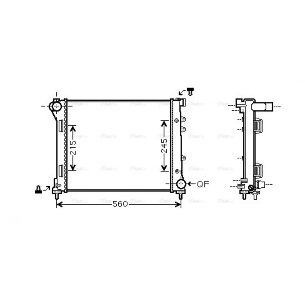 Image for AVA Cooling - Radiator