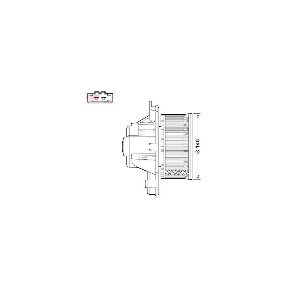 Image for Denso CABIN BLOWER DEA21014