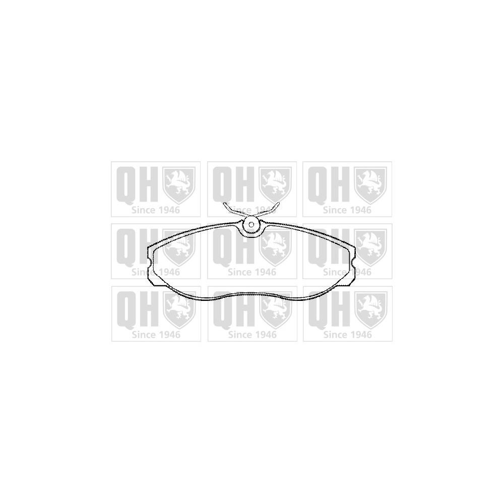 Image for QH BP797 Brake Pad Set