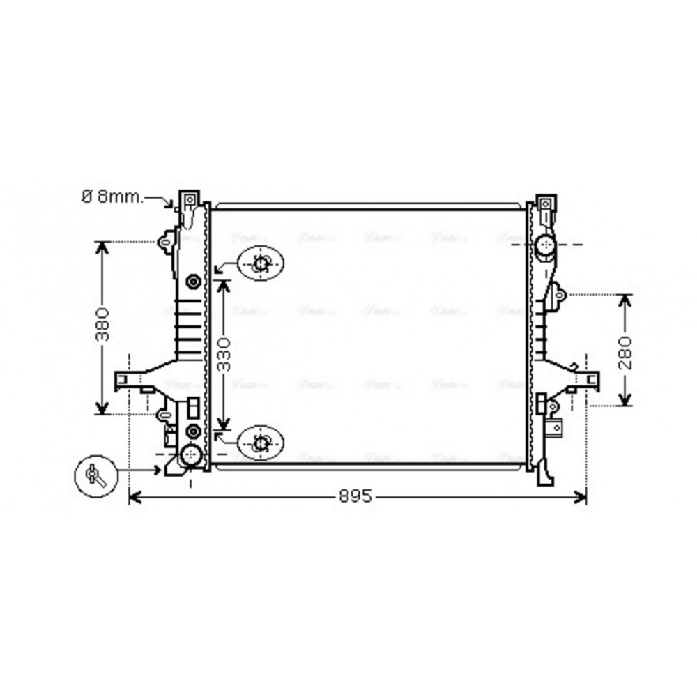 Image for AVA Cooling - Radiator