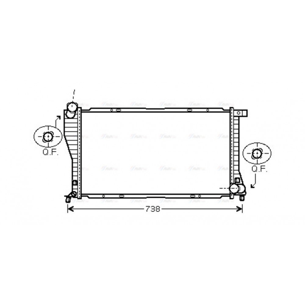 Image for AVA Cooling - Radiator