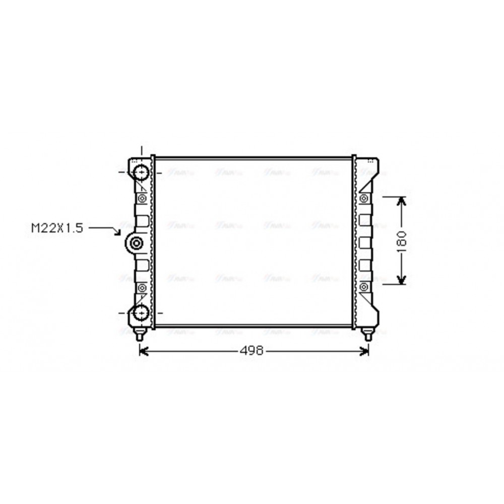 Image for AVA Cooling - Radiator