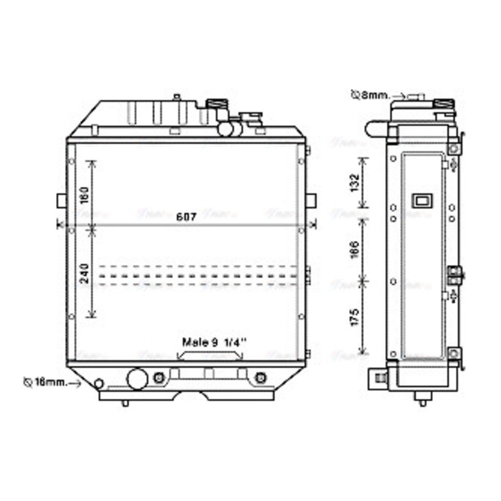 Image for AVA Cooling - Radiator