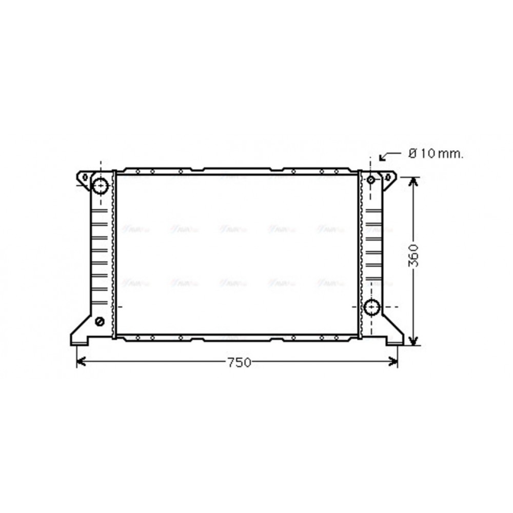 Image for AVA Cooling - Radiator