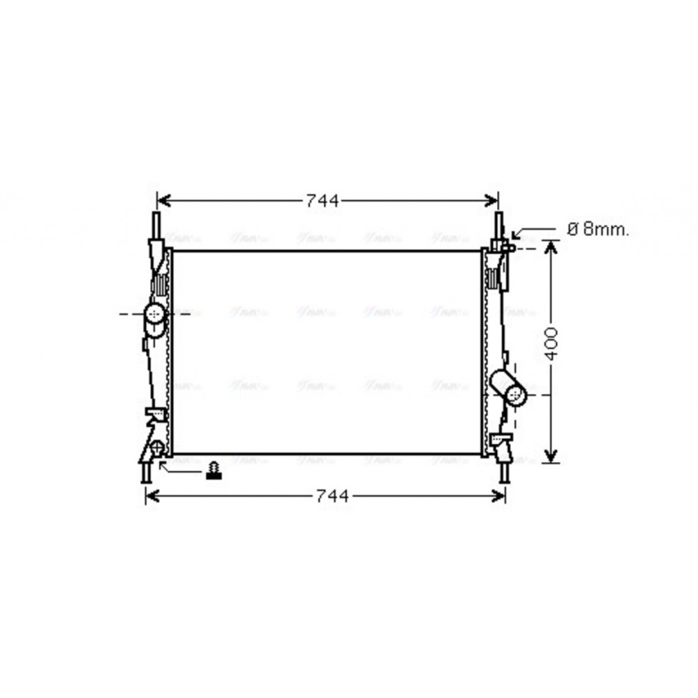 Image for AVA Cooling - Radiator