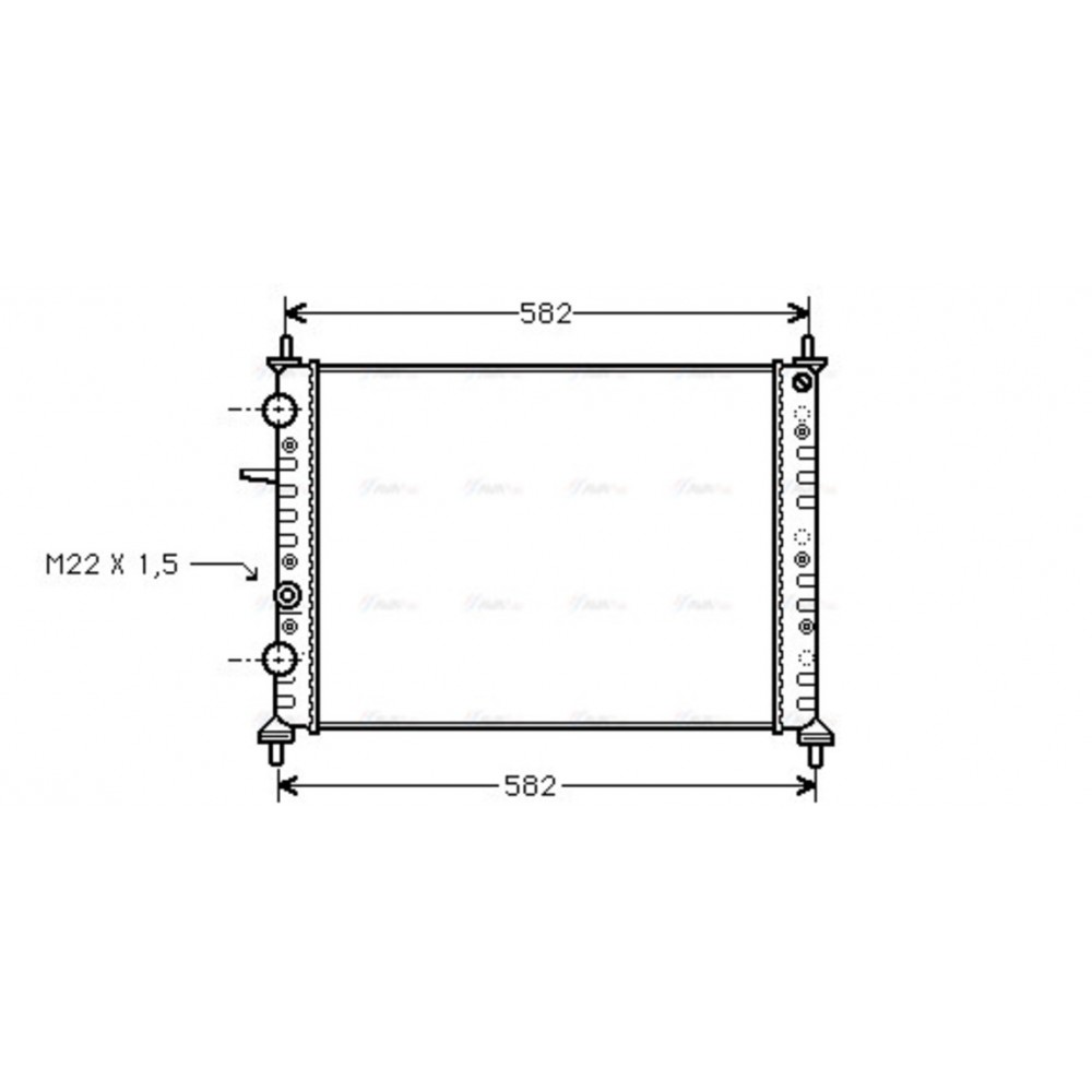 Image for AVA Cooling - Radiator