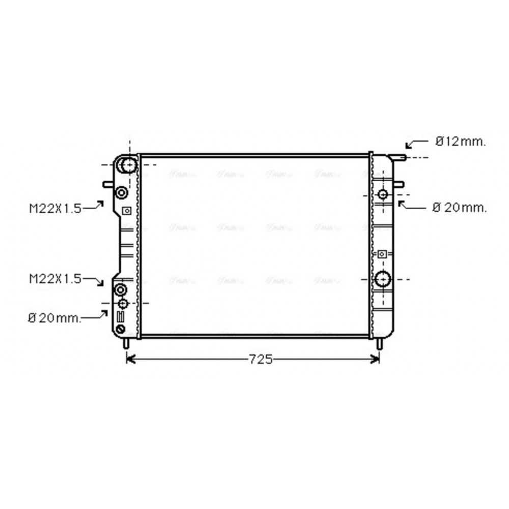 Image for AVA Cooling - Radiator